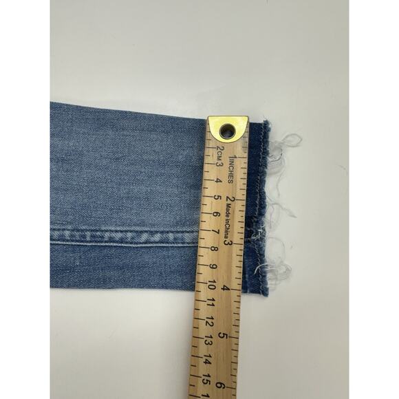 Hollister Women Jeans Size 00 Reg Ultra HighRise Extreme Skinny Distressed Denim - Picture 10 of 11